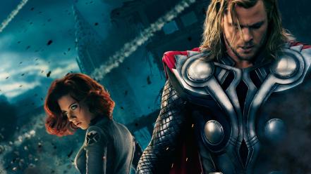 Thor In The Avengers wallpaper