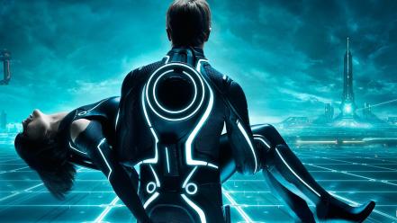 Tron Legacy Multi Monitor wallpaper