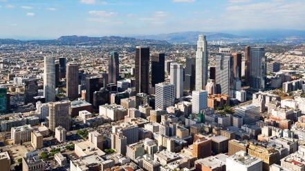 Cityscapes architecture buildings usa skyscrapers los angeles wallpaper