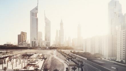 Dubai downtown future cities uae wallpaper