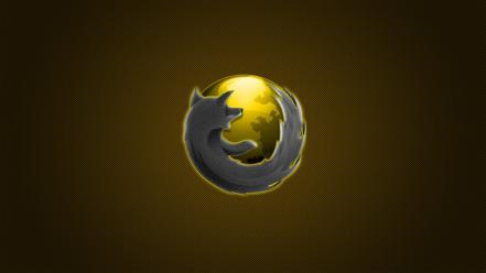 Internet firefox golden browsers carbon wallpaper