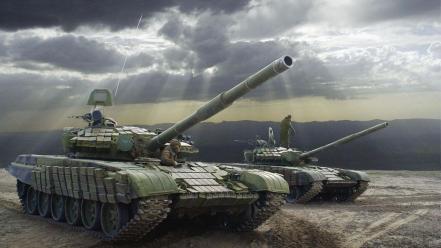 Military tanks artwork t-72 t-90 wallpaper