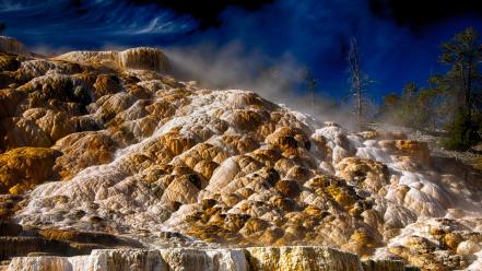 Nature usa wyoming yellowstone national park wallpaper