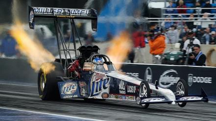 Nhra miller lite dragster top fuel wallpaper