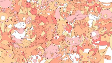 Pokemon video games electric wallpaper