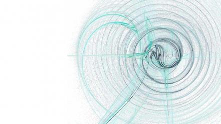 Abstract digital art swirls whirlpools wallpaper