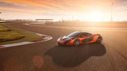 Cars sundown mclaren p1 supercar hypercars wallpaper