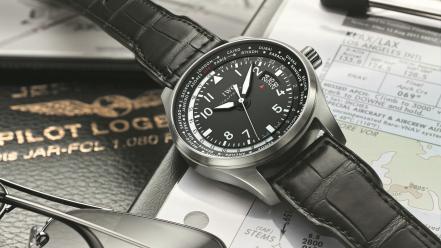 Clocks iwc watch hi-tech pilots wallpaper