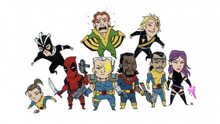 Comics x-men little marvel wallpaper