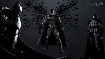 Dark comics superheroes darkness digital art bats wallpaper