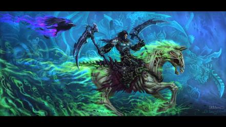 Darksiders fan art horsemen of apocalypse visceral wallpaper