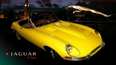 Jaguar e-type wallpaper