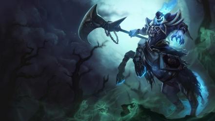 League of legends horses moba game hecarim wallpaper