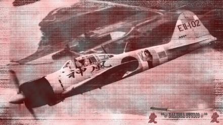 Oriental flyers aviation airman pilots 2 kamikaze wallpaper