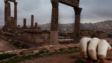 Ruins fingers national geographic roman empire wallpaper