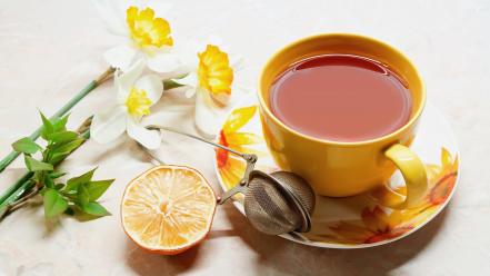 Tea cups healthy drinking health wallpaper
