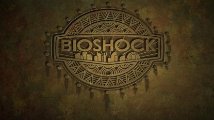 Video games bioshock gamers logos wallpaper