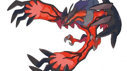 White background 3ds yveltal y ken sugimori wallpaper