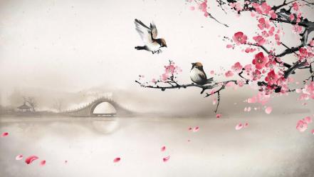 China birds wallpaper