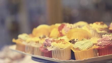 Food cupcakes wallpaper