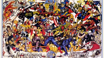 Marvel comics avengers wallpaper