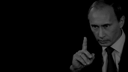 Men grayscale vladimir putin soviet president badass wallpaper