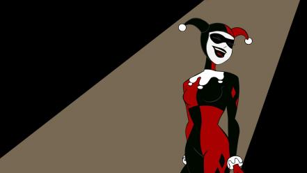 Minimalistic harley quinn wallpaper