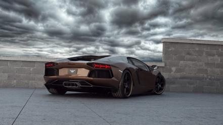 Nature cars lamborghini skies wallpaper