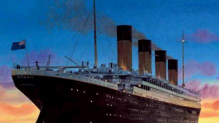 Paintings titanic wallpaper