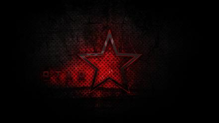 Red stars wallpaper