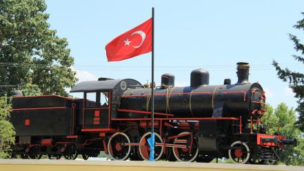 Turkish museum star tren flag of turkey wallpaper