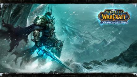 World of warcraft blizzard entertainment swords widescreen wallpaper