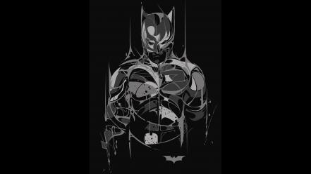 Batman bruce wayne dc comics bat black background wallpaper