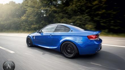 Bmw m3 motion n alpha blue wallpaper