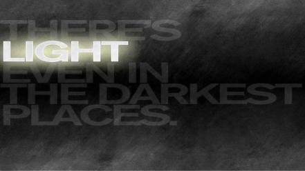 Darkness light quotes text wallpaper