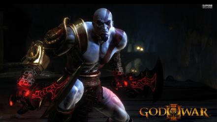 God of war posters 3 kratos screens wallpaper