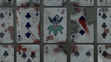 Justice league the joker cards wallpaper