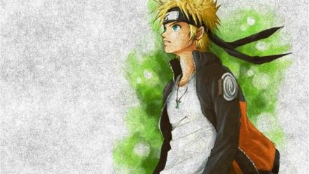 Naruto: shippuden uzumaki naruto hands in pockets headbands wallpaper
