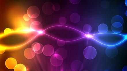 Abstract colors light wallpaper