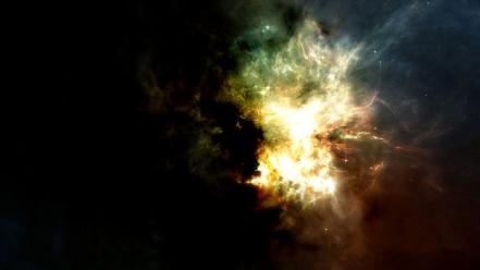 Apophysis outer space room wallpaper