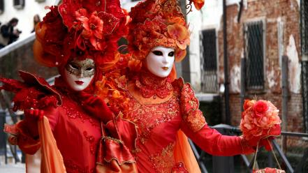 Costume venice masks karneval wallpaper