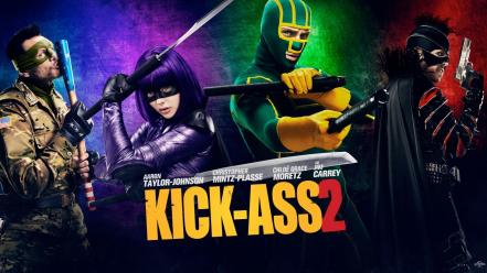 Moretz hit girl jim carrey kick-ass 2 wallpaper