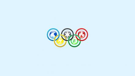 Pokemon olympic rings wallpaper