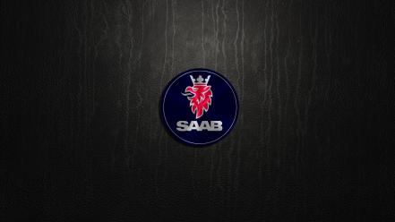 Saab vehicles logos wallpaper
