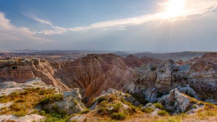 South dakota usa deserts hills landscapes wallpaper