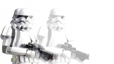 Star wars stormtroopers white background wallpaper