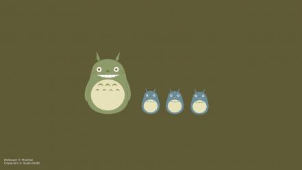 Totoro my neighbour studio ghibli wallpaper