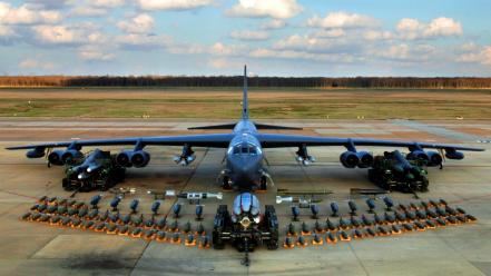 Weapons air force boeing b-52 stratofortress missle wallpaper