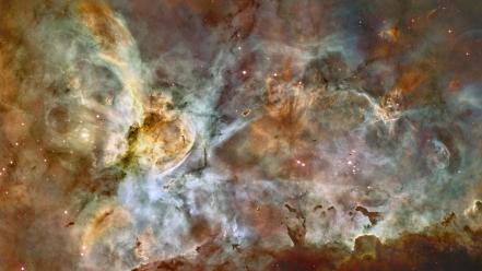 Carina nebula artwork nebulae outer space wallpaper