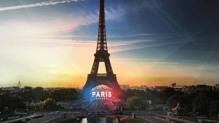 Eiffel tower paris view wallpaper
